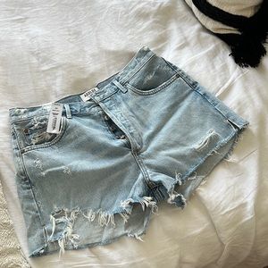 [NWT] AGOLDE // Jaden High Rise Cut-off Short Size 32